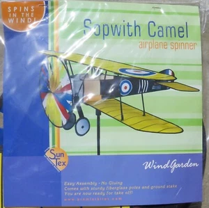 Premier Kites SOPWITH CAMEL Airplane Wind Spinner #26307 24.5” BRAND NEW! - Picture 1 of 7