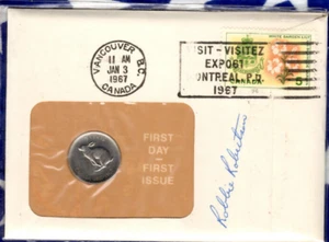 1967 99 Company First Day Issue Canada 5 Cents KM-66 - Bild 1 von 2