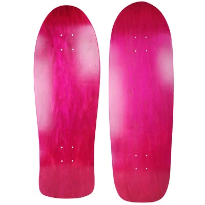 Moose Old School Skateboard Decks 2-Pack 10"x30" & 10"x33" Stained Pink - Image 1 of 3
