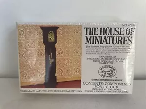 X-Acto The House of Miniatures 1700's William & Mary Tall Case Clock Kit #40018 - Picture 1 of 2