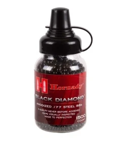 10 Pack 1500ct Hornady Black Diamond .177 Cal 5.1 Gr Steel BBs Wholesale Bulk - Picture 1 of 2
