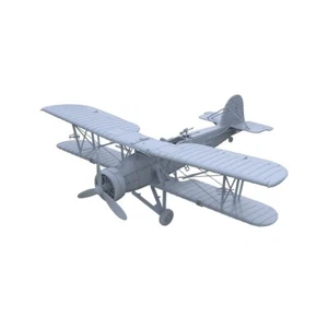 SSMODEL Z Gauge 1/220 Military Model Kit British Swordfish Attack Aircraft - Foto 1 di 3