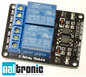 5V 2 Kanal Relais Modul AVR 8051 AVR PIC DSP ARM ARM MSP430 Arduino Relay - 154 - Picture 1 of 4