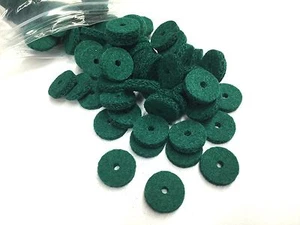 .180" Medium Thin Piano Front Rail Felt Punching Set, 3/4" Diameter, 100 Pieces - Picture 1 of 1