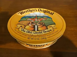 Limited Edition 1998 Werther’s Original Candy Tin Happy Holidays - Picture 1 of 6