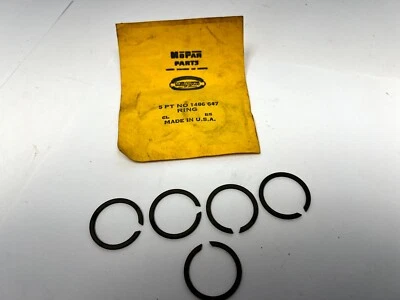 1955-1958 Plymouth Dodge Desoto Chrysler Windsor Savoy Snap Ring 1486647 NOS - Image 1 of 2