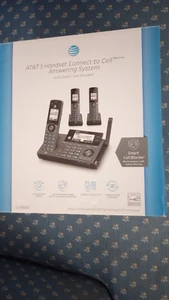 AT&T CLP99387 DECT 6.0 Expandable Cordless Phone with Bluetooth Connect black - Picture 1 of 4
