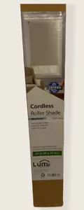 Lumi Cordless Blackout Roller Shades Blinds AshGrey 27”X 72” No Hidden Cords - Picture 1 of 4