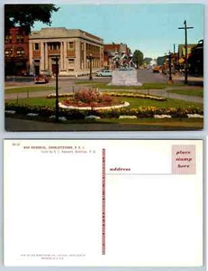 Postal Memorial de Guerra Charlottetown Isla del Príncipe Eduardo - Imagen 1 de 1