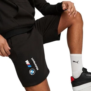 Pantalones cortos deportivos Puma estándar para hombre BMW M Motorsport, negros 23, 2XL - Imagen 1 de 7
