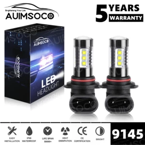 Bombillas antiniebla LED blancas para 2003 2004 GMC Sierra 1500 2500HD 3500 - Imagen 1 de 12