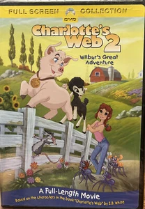 Charlotte's Web 2 - Wilbur's Great Adventure (DVD, 2003, Full Screen) NEW - Picture 1 of 2
