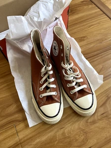 NUEVO Converse Chuck 70 Vintage Lona Alto Tawny Owl TALLA 6.5 Mujer - Imagen 1 de 3