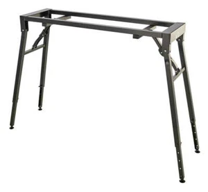 K&M 18953 -55 Stagepiano-Klapptisch Keyboardständer Pianoständer, schwarz - Bild 1 von 10