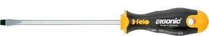 Felo 53681 3/8" Slotted Round Ergonomic Screwdriver, 8" - Picture 1 of 1
