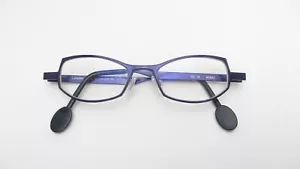 Anne et Valentin MIND Brille Lila Schwarz Titan Gestell Japan - Bild 1 von 11