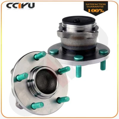 Pair Rear Wheel Bearing Hub Assembly For Mazda 3 2004 2005 2006 2007 2008 5 Bolt Foto 1 de 4