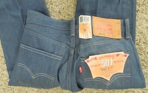 NWT Levis 501 Original Fit Jeans Straight Leg Button Fly 100% Cotton 29 x 32 - Picture 1 of 4