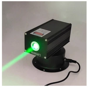532nm 200mw Green Fat Beam Laser Module Shaking Head Laser Lamp Bird Repelling - Picture 1 of 8