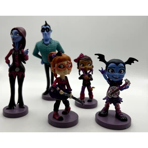 Disney Jr VAMPERINA & THE SCREAM GIRLS Band Gitarren Set 5 Figuren Tortenaufleger - Bild 1 von 11