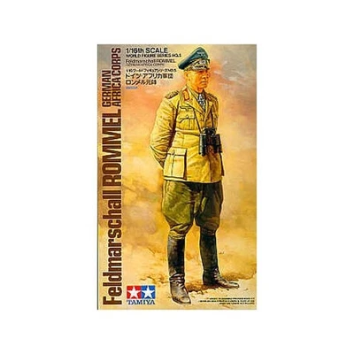 Feldmaresciallo Rommel Figura Del Corpo D'Africa Tamiya 1/16 Rommel Afrika Korp - Immagine 1 di 4
