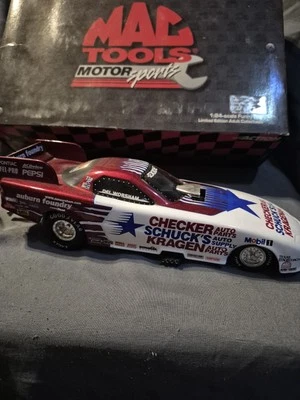 MAC Tools 1998 Pontiac DEL WORSHAM Checker Schucks Kragen 1:24 Diecast Funny Car - Image 1 of 4