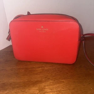 Kate Spade /Crossbody Saffiano /Mini Leather/Red/Orange/ New/ No Tags - Bild 1 von 6