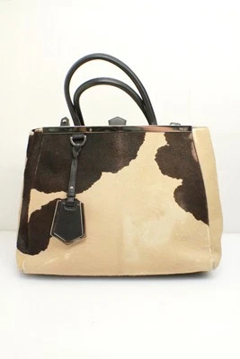  FENDI 2Jours Cow Calf Hair Limited Edition Hand Bag - Image 1 of 4