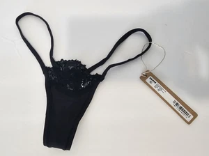 Damen Skims Fits Everybody Spitzen String Tanga Gr. XXS NEU! - Bild 1 von 7