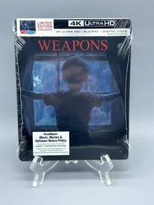 Weapons 4K Ultra HD Steelbook (4K + Blu-ray + Digital) Brand New Sealed - Imagen 1 de 4