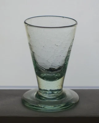 Altes Wachtmeister Kutscherglas Schnapsglas verm. 19. Jhd. - Bild 1 von 4