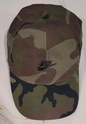 Nike Sportswear Heritage86 Sombrero Camuflado 6 Paneles Unisex Ejército Camuflaje H86 Foto 1 de 4