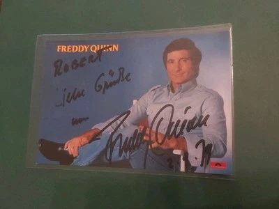 Freddy Quinn  , Musik ,  Autogrammkarte - Bild 1 von 2