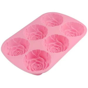 Flexible Rose Flower Silicone Perfect for Cake Decorating and Chocolates - Picture 1 of 10