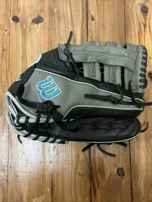 Wilson 12.5 英寸 A500 青少年棒球手套 A05RB23125 二手 一些磨损 — 第 1/4 张图片