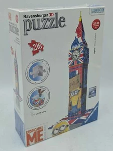 Rompecabezas 3D Ravensburger 125890 Big Ben Minions estructuras, 216 piezas NUEVO Londres - Imagen 1 de 10