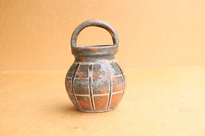 Vintage Pottery Pot Antique Primitive Redware for Yogurt and Honey about 1930s. - Image 1 of 4
