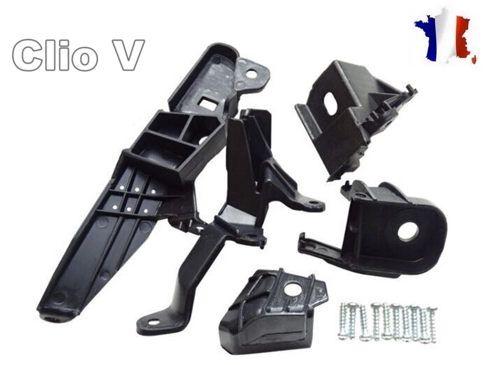 Patte De Fixation De Phare Gauche Avant Kit Réparation Pour RENAULT CLIO V 5 19- - Photo 1/1