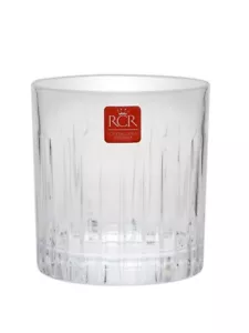 Set of 6 NEW RCR Crystal Timeless Lowball Tumblers - Picture 1 of 4