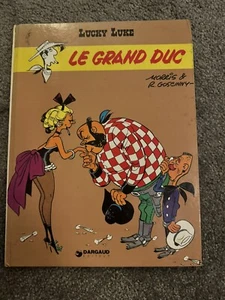 LUCKY LUKE. Le Grand Duc | Book Hardback Inscription - Picture 1 of 3