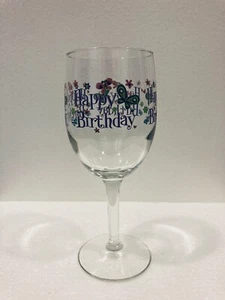 Happy Birthday Weinglas Geschenk  - Bild 1 von 9