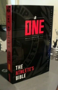 NLT THE ATHLETE'S BIBLE (2016, PB) Red Lettered: Fellowship of Christian: Holman - Picture 1 of 8
