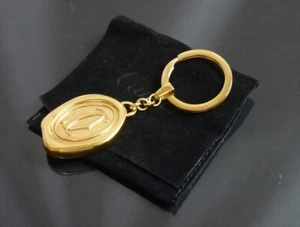 Authentic Cartier Wax seal keychain Metallic #4115 - Picture 1 of 8