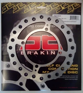 JT Bremsen Self Reinigung Heck Bremsscheiben Gewellt Für Suzuki RMZ250 (2004 Zu - Picture 1 of 1