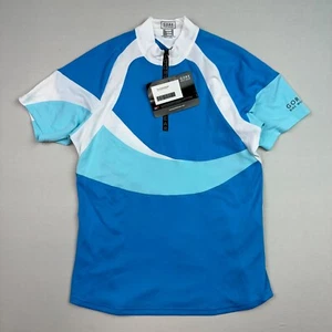 Gore Bike Wear Fusion Jersey Womens Medium Quarter Zip Stretch Performance - Picture 1 of 7