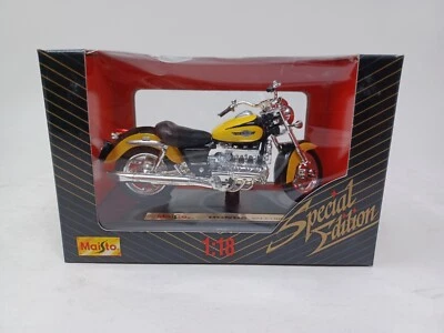 Maisto HONDA Valkyrie diecast motorcycle 1:18 black and yellow speical edition - Image 1 of 2