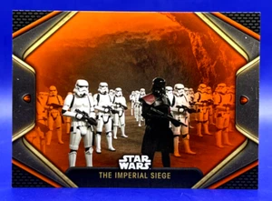 2023 Star Wars Obi Wan Kenobi #77 The Imperial Siege Orange /50 - Picture 1 of 7