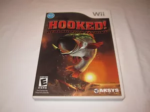 Hooked Real Motion Fishing (Nintendo Wii) Completo Ottimo! - Foto 1 di 1