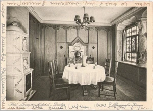 DRESDEN Hotel Trompeterschlößchen Autograf Adel Baron von Koenig Warthausen 1932 - Bild 1 von 2