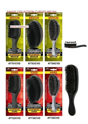 Magic Collections gebogener Pinsel - WEICH/MITTEL/HART - Auswahl aus Liste - schneller UK-Versand!!!